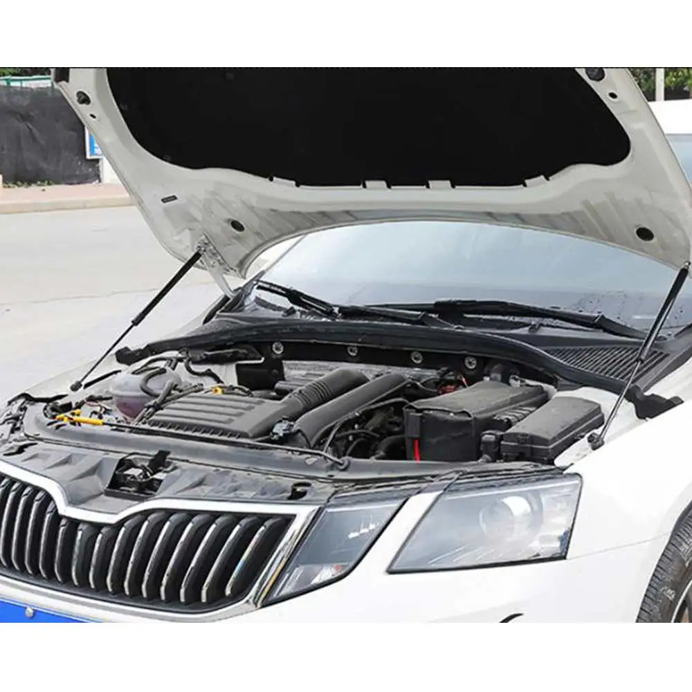 2pcs/Set Car Accessories For Skoda Octavia A7 MK3 2016-2019 Refit Front Bonnet Hood Gas Shock Lift Strut Bars Support Rod | Автомобили и