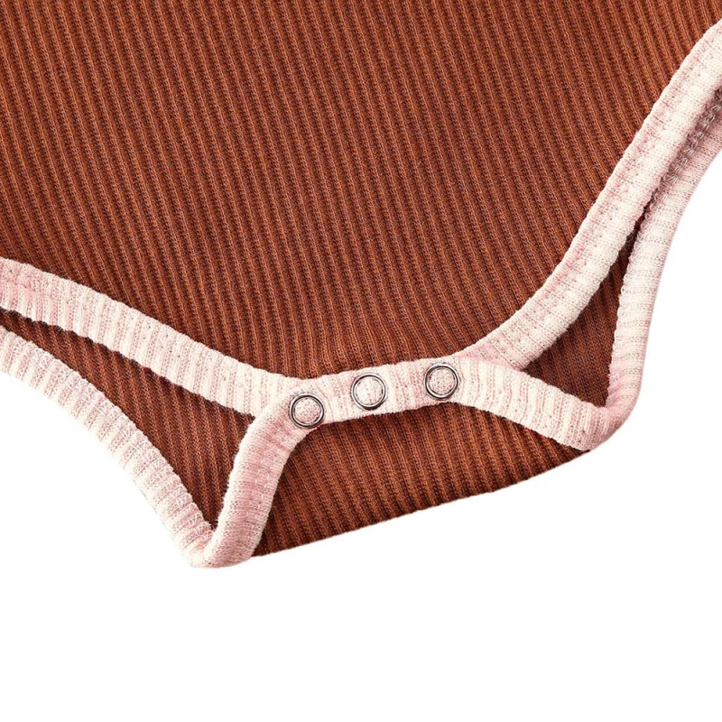 

Cute Newborn Baby Boy Girl Summer Romper Playsuit Jumpsuit Solid Outfits Casual Overall Sunsuit 3-24M