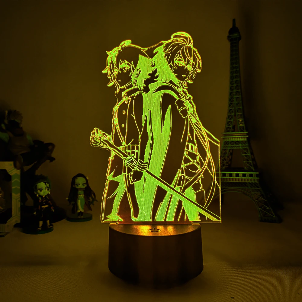 Акриловая 3d Аниме лампа аниме CodeGeass ночной Светильник s фигурка светильник для