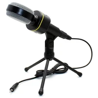 condenser recording microphone with stand microphone for pc mobile phone live singing bar karaoke laptop