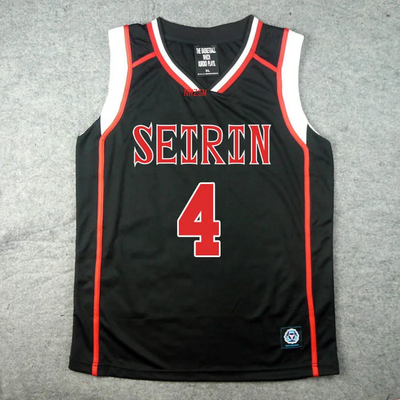 Kuroko's Basketball/Kuroko No Basuke II Kagami Taiga SEIRIN черный/красный костюм для косплея Джерси
