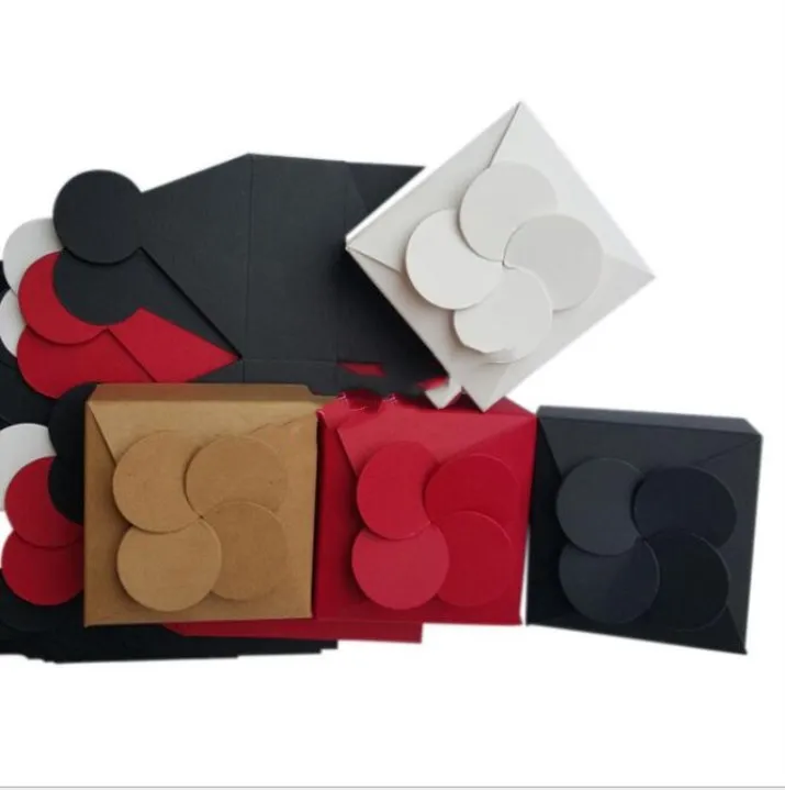 5 шт/партия крафт-бумажная коробка маленькое квадратное мыло коробки ювелирные