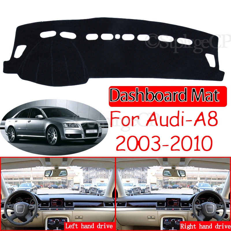 

Нескользящий коврик для Audi A8 D3 2003 ~ 2010 4E с защитой от УФ-лучей