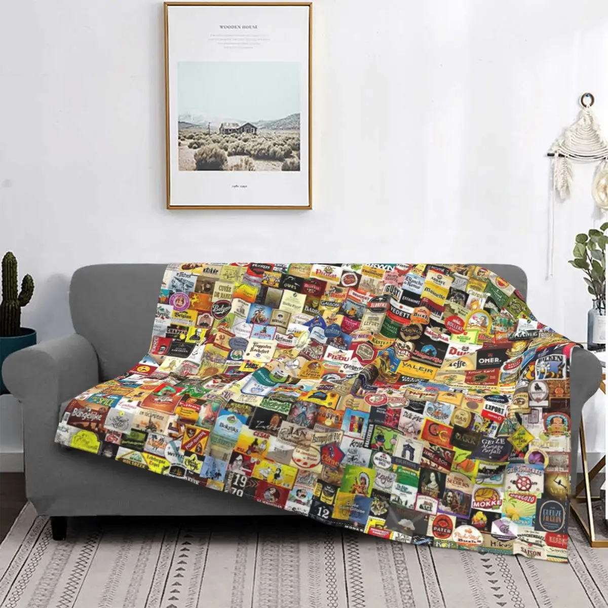 

Бельгийское пивное одеяло, покрывало для кровати