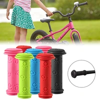kids bicycle handle bar grips ultralight rubber non slip water resistant cycling handle bar bike parts