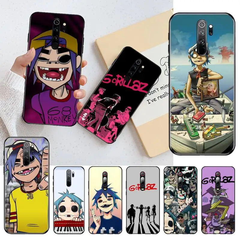 PENGHUWAN Gorillaz Роскошный Уникальный Дизайн чехол для телефона Redmi Note 8 8A 7 6 6A 5 5A 4 4X 4A Go Pro