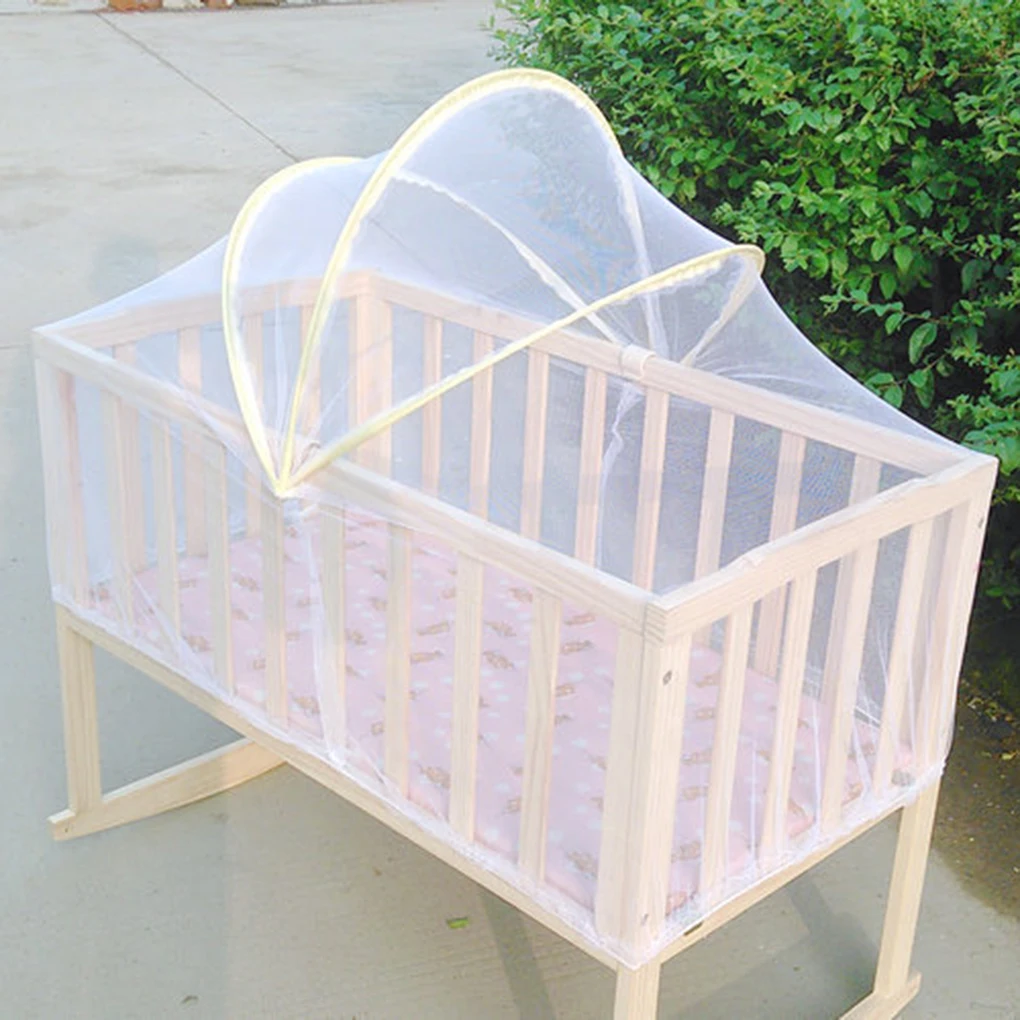 

Universal Baby Kids Cradle Mosquito Net Crib Cot Mesh Canopy Infant Toddler Playpens Bed Tent 90x50cm