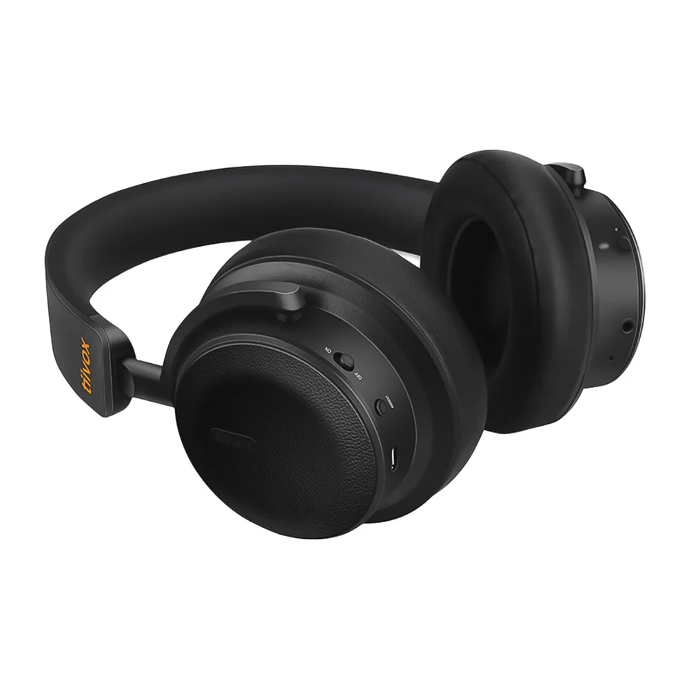 

tiivox TVX100 Wireless BT Monitor Headphones Earphones Deep Noise Reduction with Carry Case for Music Listening Electrical Piano