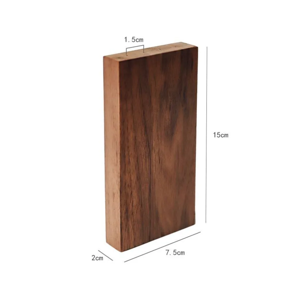 Черный ореховый деревянный ювелирный стеллаж Oragizer Серьги Висячие деревянные