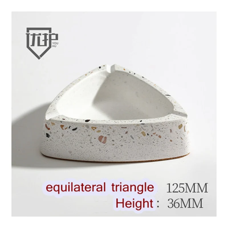 Креативная цементная пепельница для комнаты офиса дымовая чашка модные