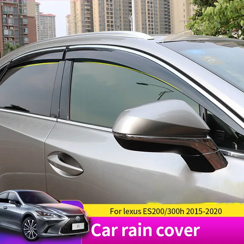 

Car Rain Cove Deflector For Lexus ES rain cover 2018-2021 Sun Rain Guards Visor Windshield On The Window Accessories