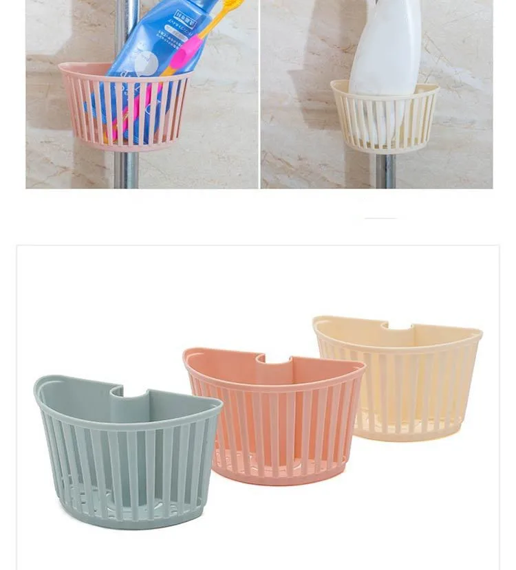 1 шт. Ванная комната полки для ванной душевая штанга корзина хранения лоток