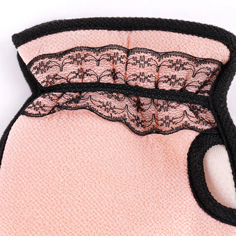 

1pc Lace Shower Bath Gloves Exfoliating Wash Skin Mitt Massage Loofah Body Scrubber Bathing Cleaning Products