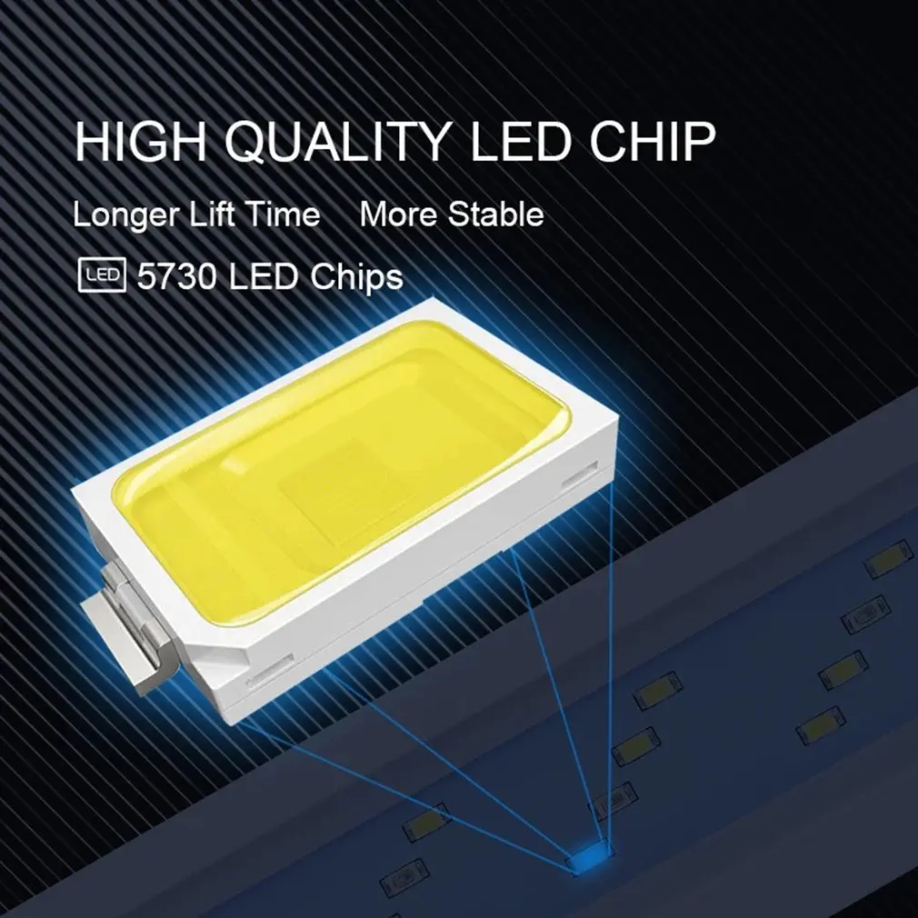 

SZD-B20BW Super Slim LEDs Aquarium Lighting Aquatic Plant Light Extensible Waterproof Clip On Lamp For Fish Tank 90-260V