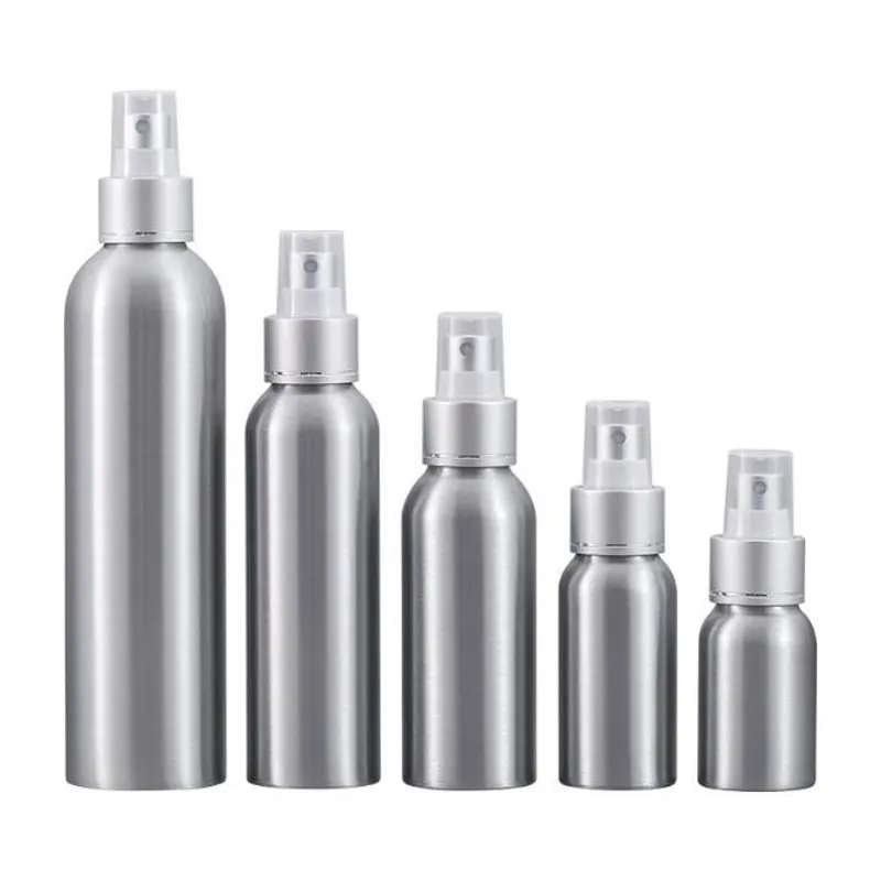 

Empty Cosmetic Containers High Quality Aluminum Atomizer Perfume 30ml 50ml 100ml 120ml 150ml 250ml Toner Travel Bottle 20pcs/lot