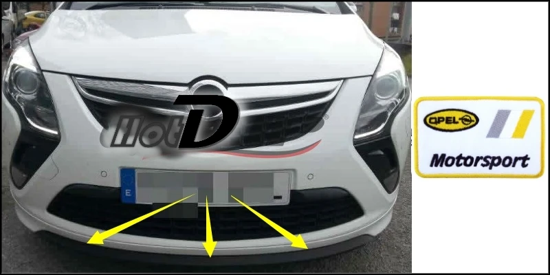 Бампер с губами для Opel Insignia 2008 ~ 2015 / Top Gear Shop спойлер тюнинга