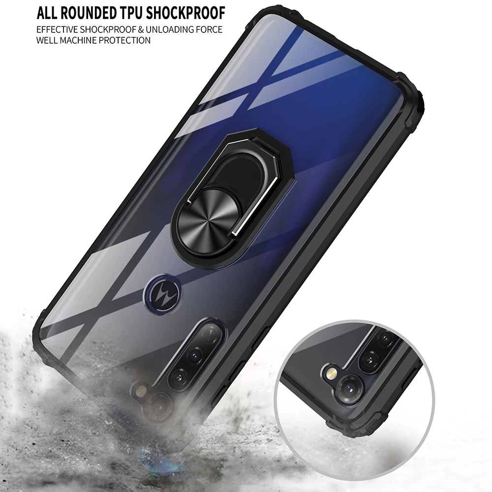 

For Motorola Moto G Stylus Case For Moto G Stylus Magnetic Car Holder Protective Cover case transparent Flex Bumper Housing capa
