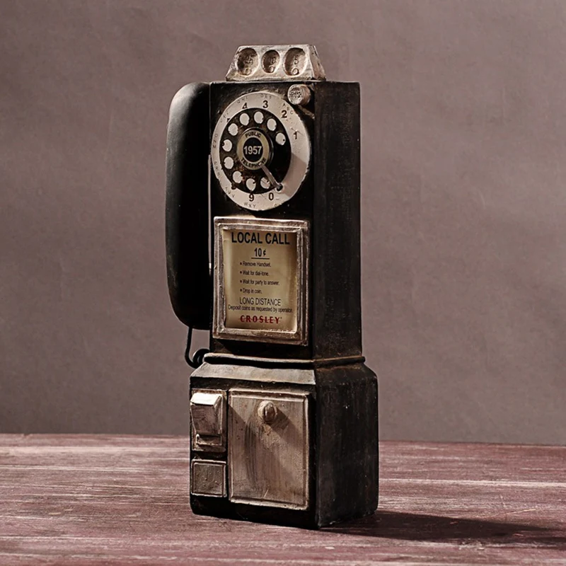 Новинка популярная винтажная Поворотная классическая модель телефона в стиле