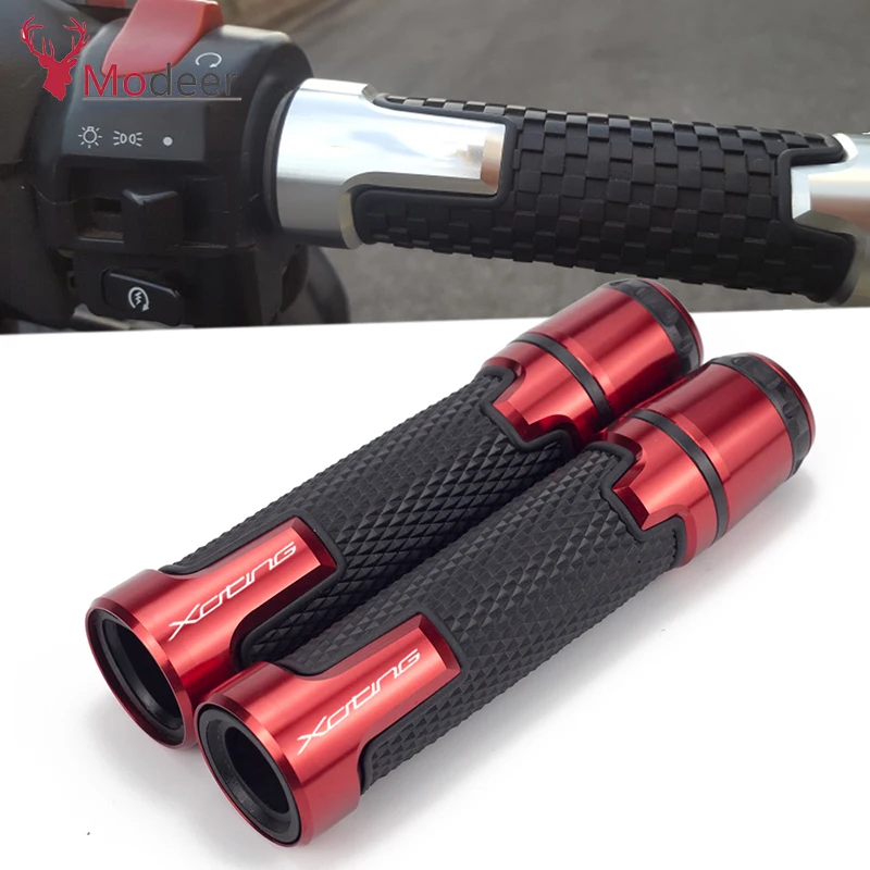 Новинка мотоциклетные ручки с логотипом наконечниками для KYMCO xcyto7/8 250 300 350 S 400 500