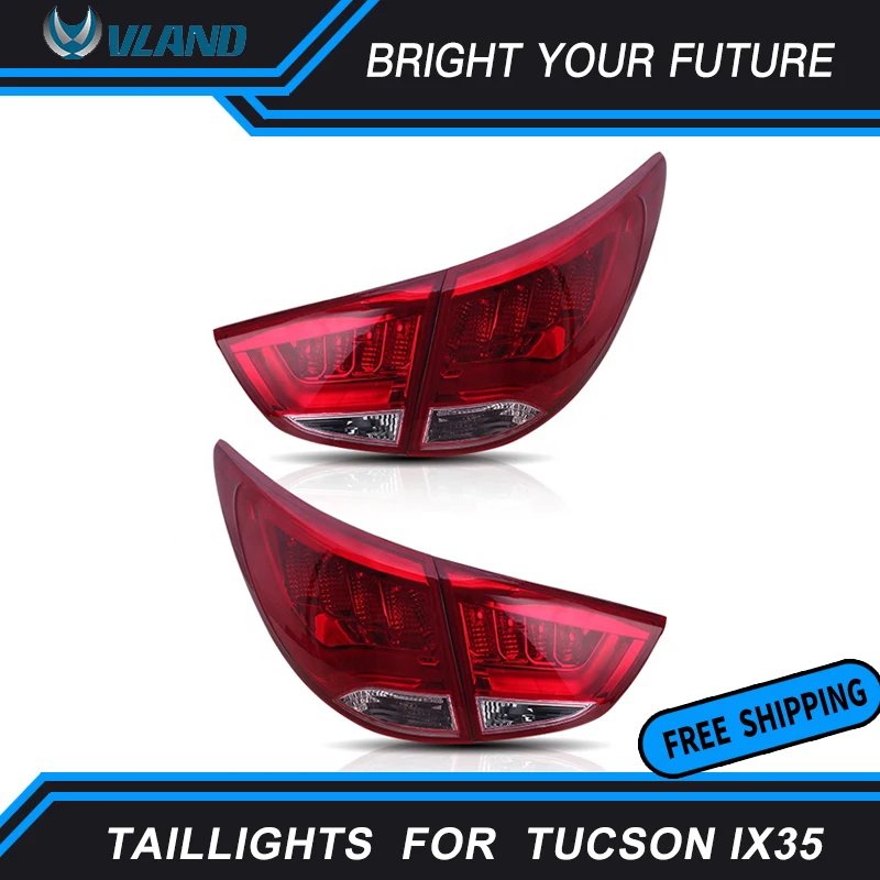 Автомобильный задний фонарь для Tucson светодиодный светильник 2010 2011 2012 2013 сзади