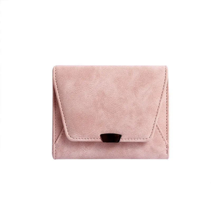

2020 Simple Small Wallet Woman's Short Folding Mini Retro Student Small Fresh Country Woman's Wallet