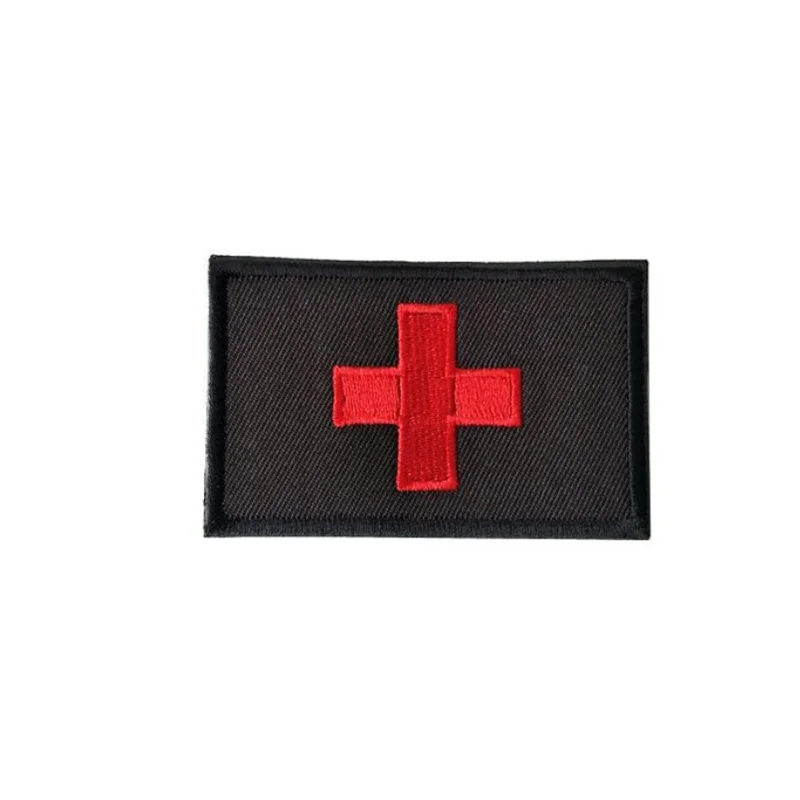 

Red Cross Paramedic Army Combat Morale First Aid Patches Tactical Medical Armband Insignia Patch Badge Patch