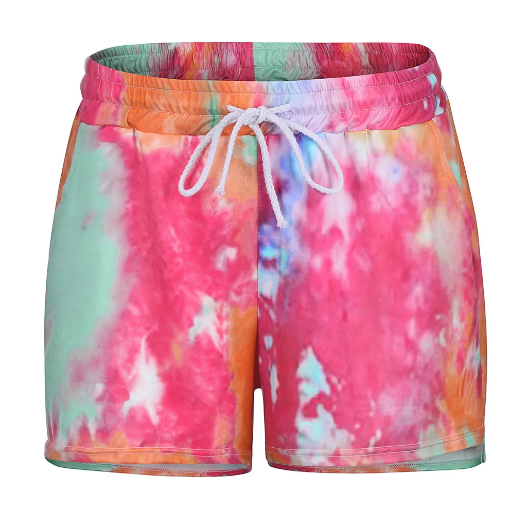 Леггинсы Спортивные Женская Мода тай дай S XXL платье с карманами и рисунком на