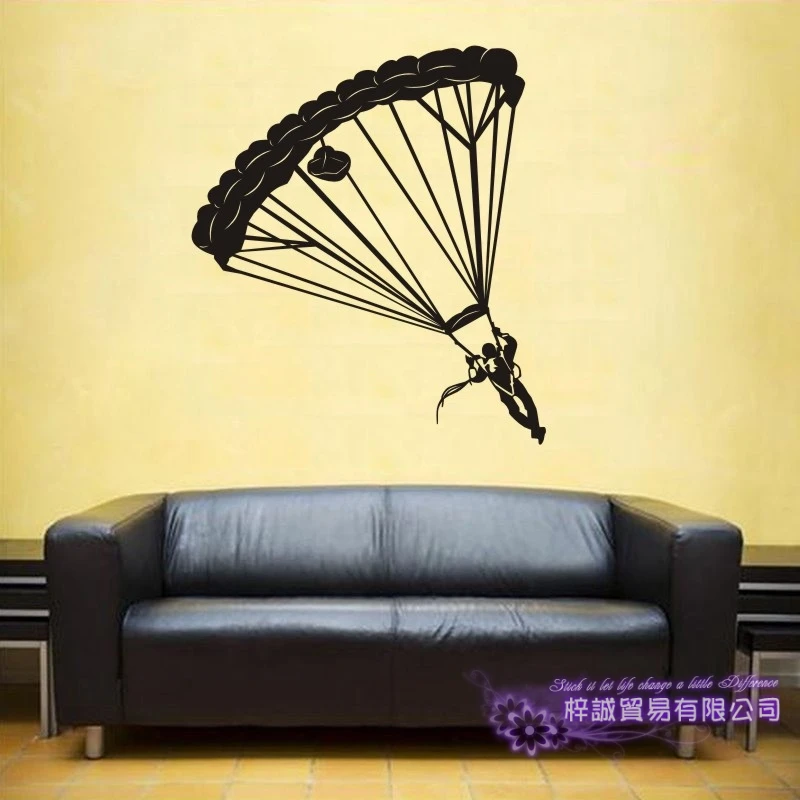 Skydive наклейка парашют автомобиля Наклейка Экстремальные виды спорта плакаты