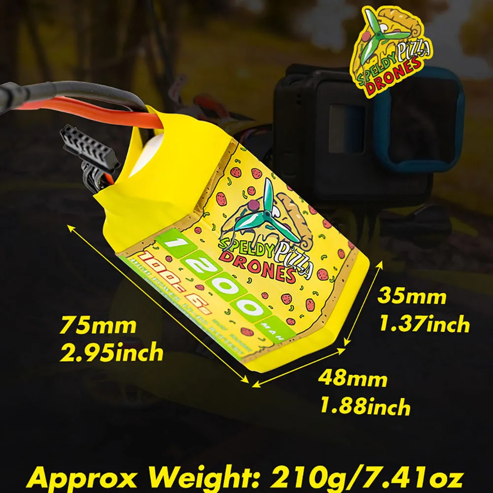 2PCS CNHL Lipo Battery 4S 6S 14.8V 22.2V 1100mAh 1200mah 1300mah 1500mah 100C With XT60 For RC FPV Quadcopter Drone Airplane