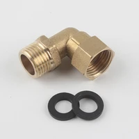 brass g12 female x male thread 90 deg elbow water heatergas pipe joint pipe fitting connector coupler water separator