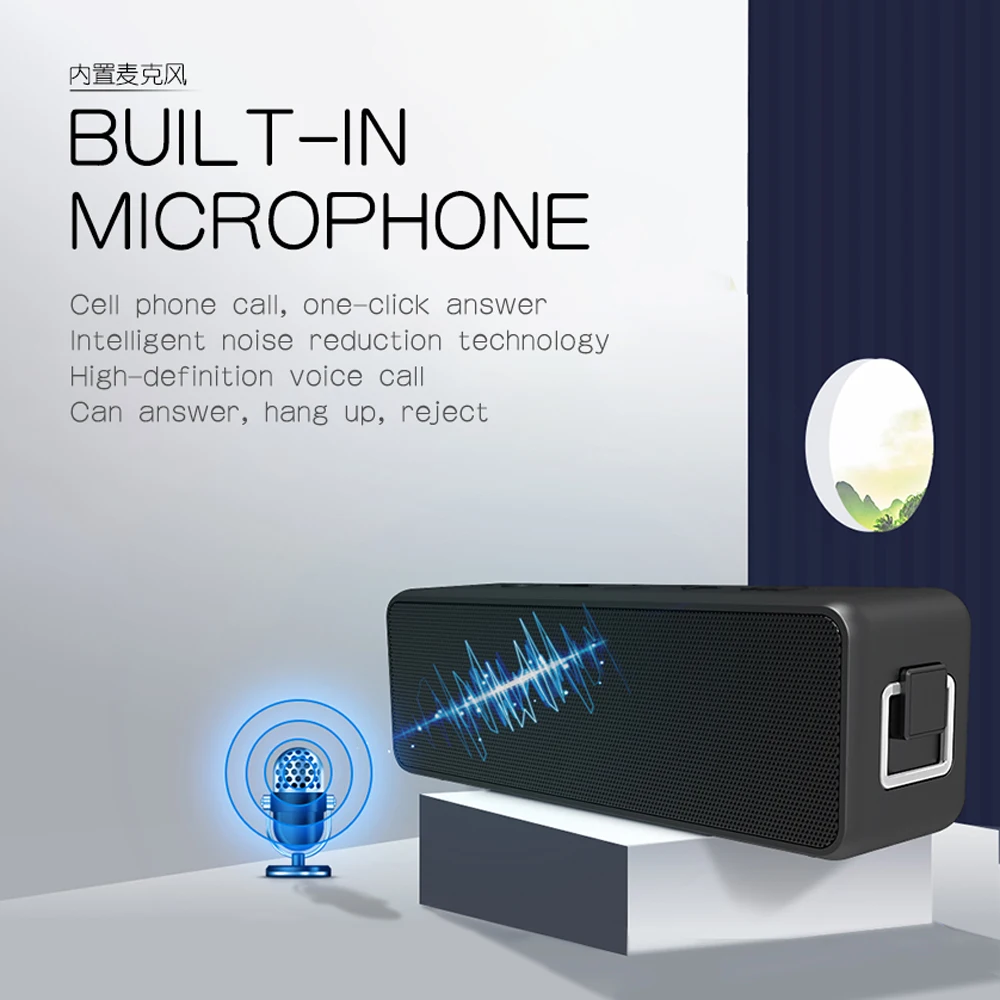 20 Вт Bluetooth динамик IP7X водонепроницаемый портативный Колонка супер бас сабвуфер Саундбар звуковая система Коробка музыка бум компьютер