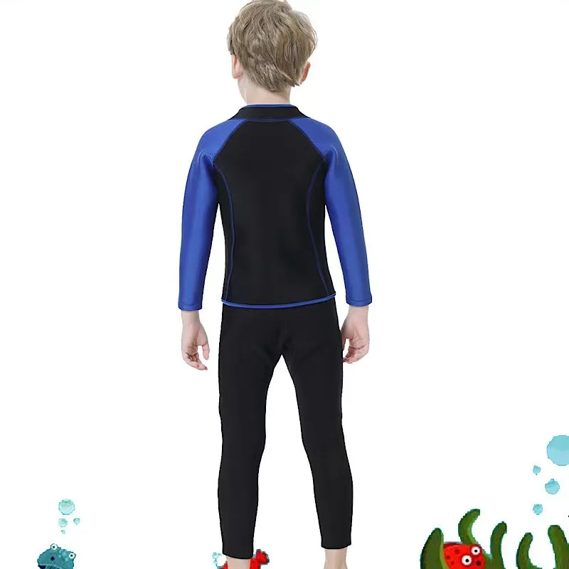 Костюм-двойка детский из неопрена с длинными рукавами 2 5 мм | Спорт и развлечения