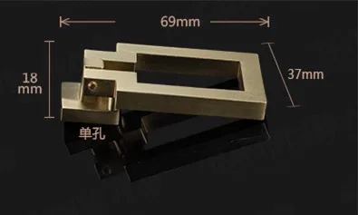 1 шт. квадратная золотая ручка шкафа дверная ручки для кухонного с выдвижным