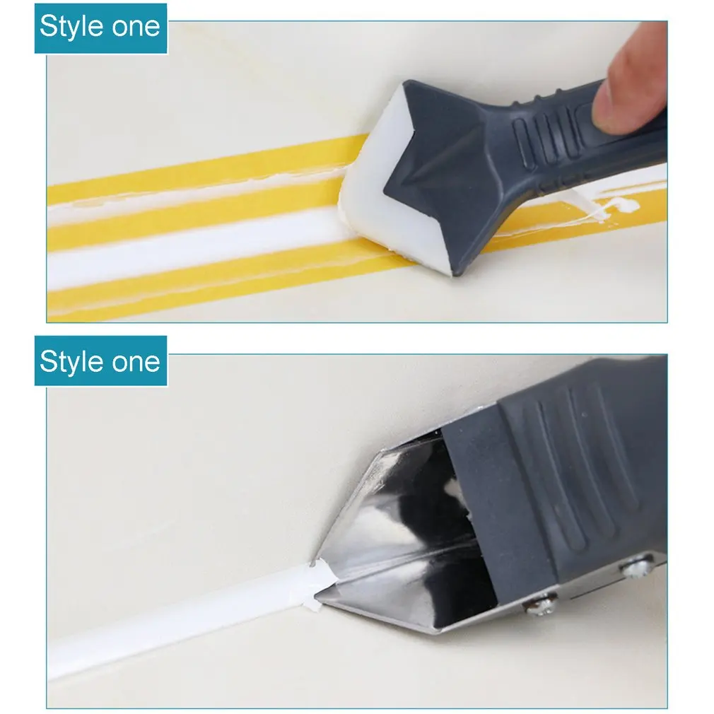 

Multifunctional Rubber Shovel Silicone Rubber Scraper Angle Sewing Shovel Glue Removal Knife Three-in-one Metal Head