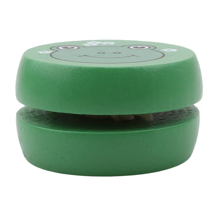 4 8 см милые деревянные YoYo личность креативное здание Спорт Хобби Классические