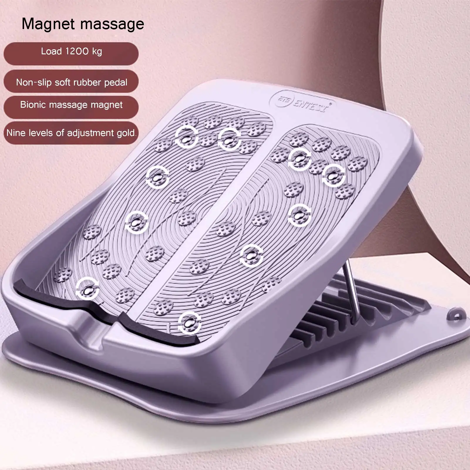 

Adjustable Foot Calf Stretcher Board Non-Slip Incline Board Body Stretching Tool for Sports Yoga Massage Fitness Pedal Stretcher
