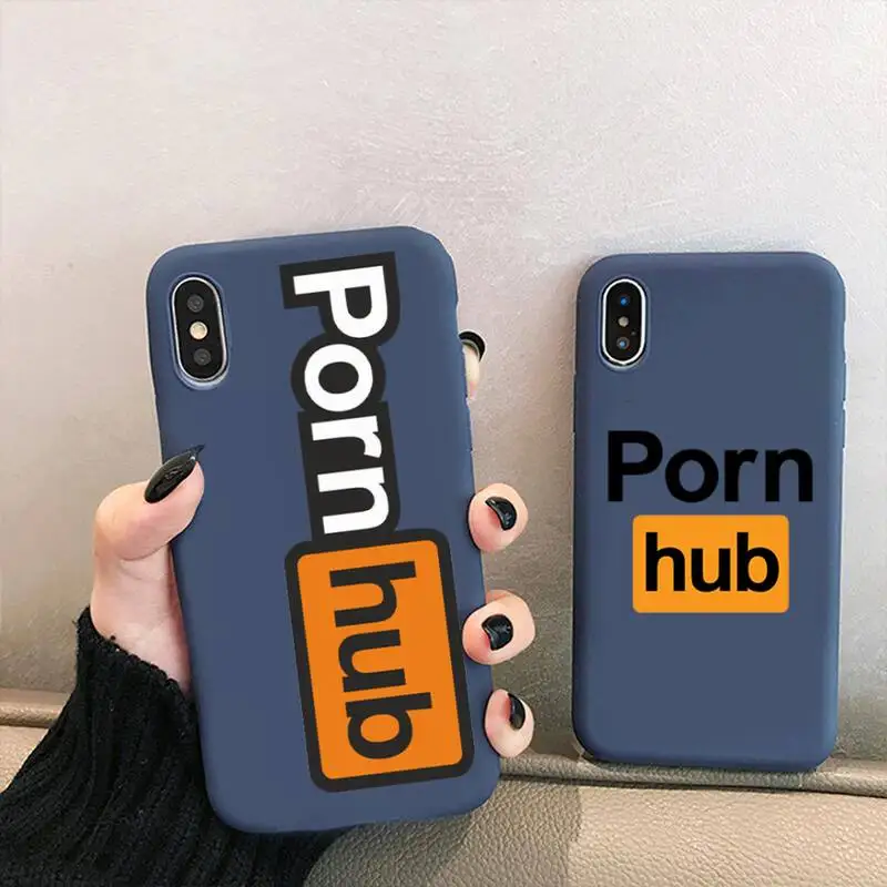 Популярный дизайн веб сайта чехлы pornhub для телефонов iPhone 12 mini 11 Pro XS MAX X XR 7 8 6 Plus