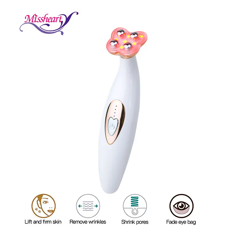 Радиочастотный ультразвуковой прибор MissHeart для лица массажер и подбородка