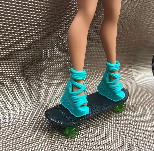 Оригинальная кукольная обувь для катания на коньках модная женская Одежда кукол