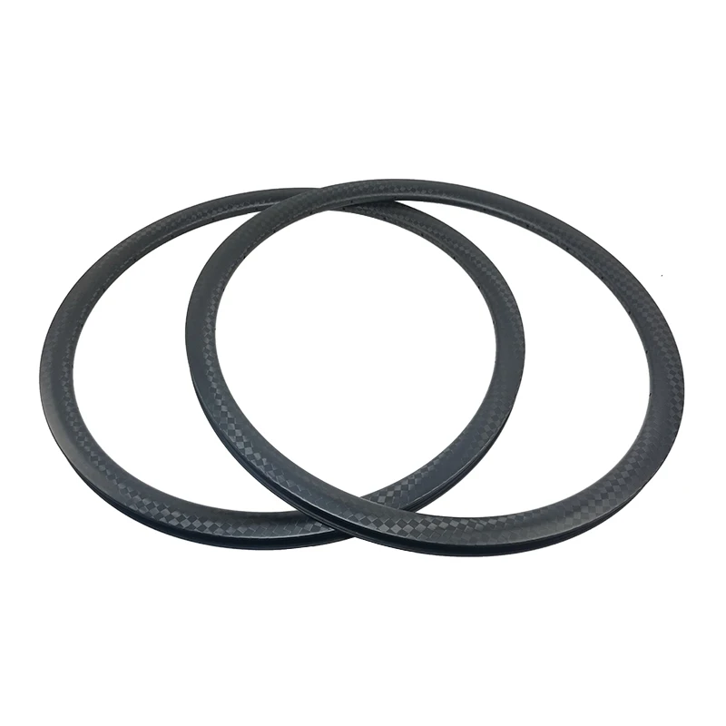 

700C 30mm Road Disc Cyclocross Bicycle Tubeless Carbon Rims 28mm Width Bike Wheelset 700 UD 3K 12K Matte Glossy