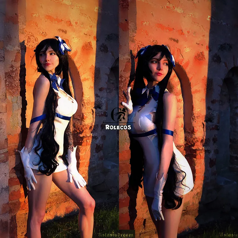 Парик для косплея ROLECOS Hestia из аниме DanMachi это не то что я хочу встретить вас в Dungeo
