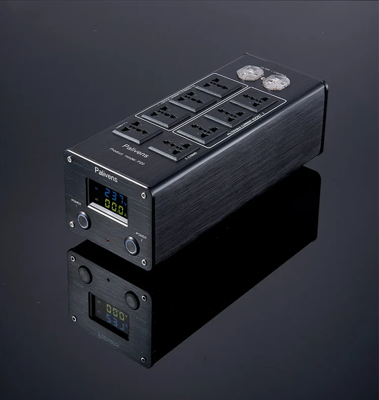 2021 latest p20 2 road 3000w 15a ac home special power filter purifier protection row plug audio socket power supply free global shipping