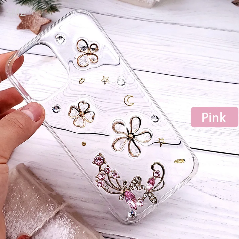 

Motorola Moto G9 Plus Play Case 3D Aesthetic Cute Bling G8 Play Power One Macro Butterfly Diamond Clear Back Cover Coque Carcasa
