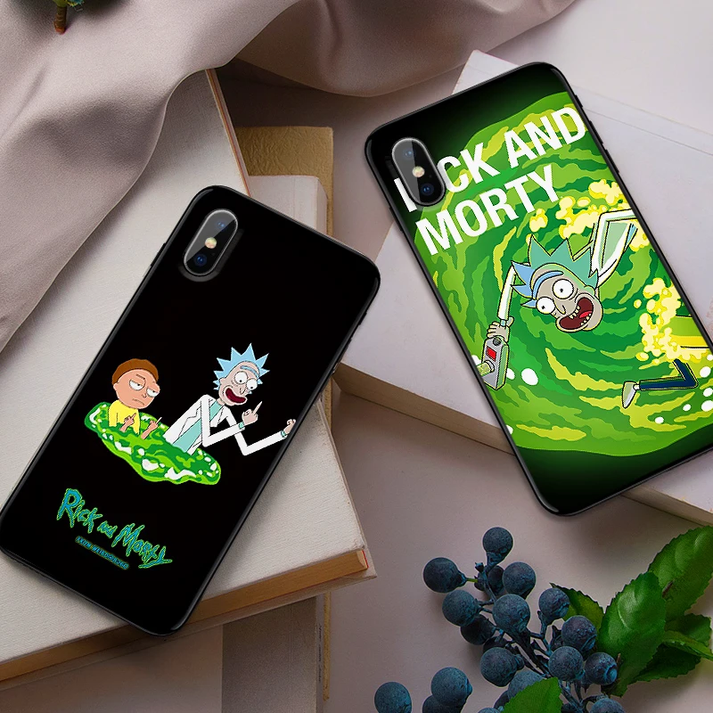 Рик и Морти чехол для телефона Xiaomi Mi6 8 Lite SE макс 3 9E 5X 6X F1 A1 A2 6 Чехол Мягкий