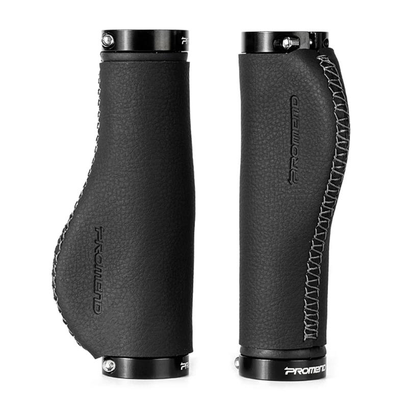 

2022 New Fiber PU Bike Scooter MTB Bicycle Handlebar Cover Handle Grips Bar End Lock-on
