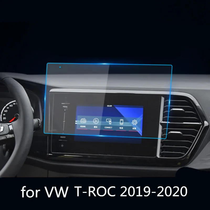 Защитная пленка из закаленного стекла для Volkswagen VW экран 6 5 дюйма 8 дюймов