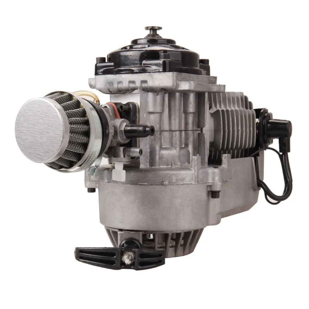 

2 Stroke Pull Start Engine 25H Sprocket Motor Transmission Air Filter For 49cc Mini Pocket Pit Quad Dirt Bike ATV 4 Wheel