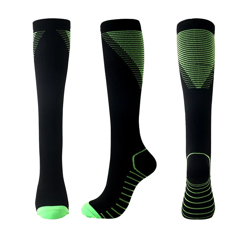 Running Socks Men Fashion Nylon Breathable Wicking Winter Sports Hiking Ski Bike Football Compression Cycling calcetines | Спорт и