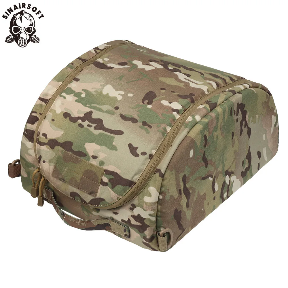 Tactical Pouches Mask Helmet Hut Bag Multicam Storage Bag 500D Carrier Package For Airsoft Fast MICH Load Various Size Helmet