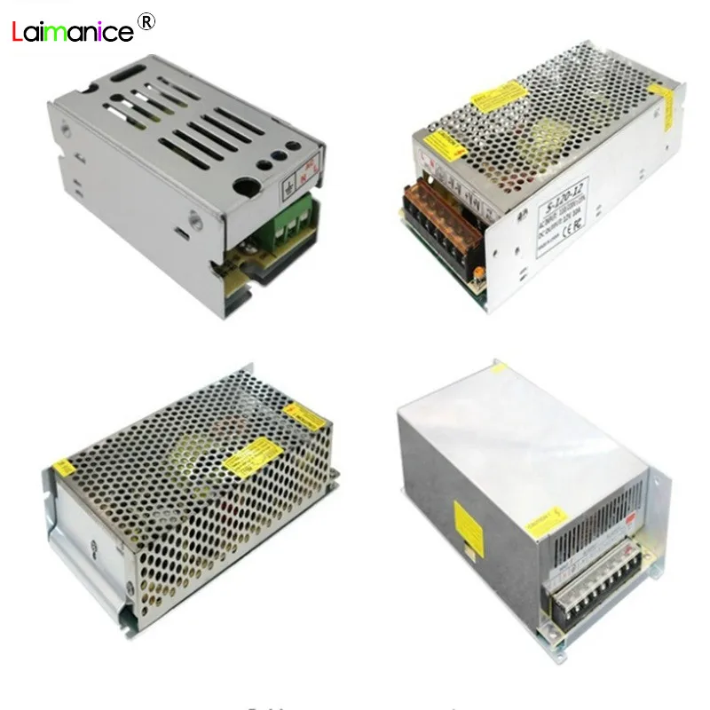 DC 12V 1.25A 2A 3A 5A 10A 15A 20A 30A 40A Трансформаторы освещения Светодиодный драйвер адаптер